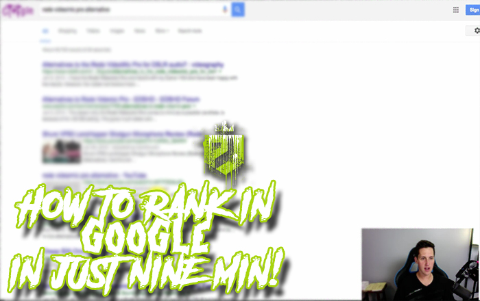 How To Rank In Google In Just 9 Minutes!